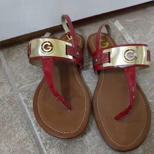 Guess sandals sz 9.5